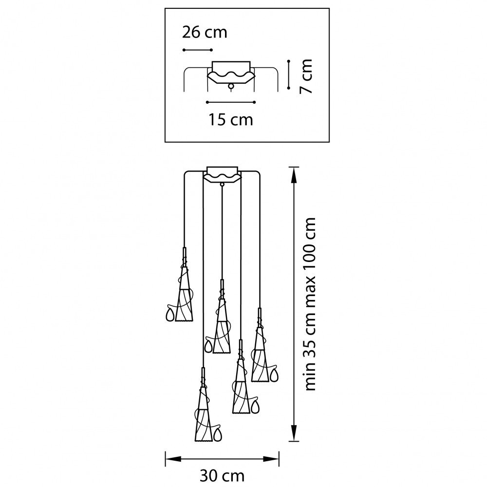 Lightstar *** (SD1105/5) Люстра AEREO 5х25W G9 CHROME (в комплекте) Lightstar *** (SD1105/5) Люстра AEREO 5х25W G9 CHROME (в комплекте)